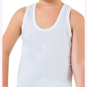 Pack of 4 100% High Quality Turkish Cotton Boy’s Undershirts